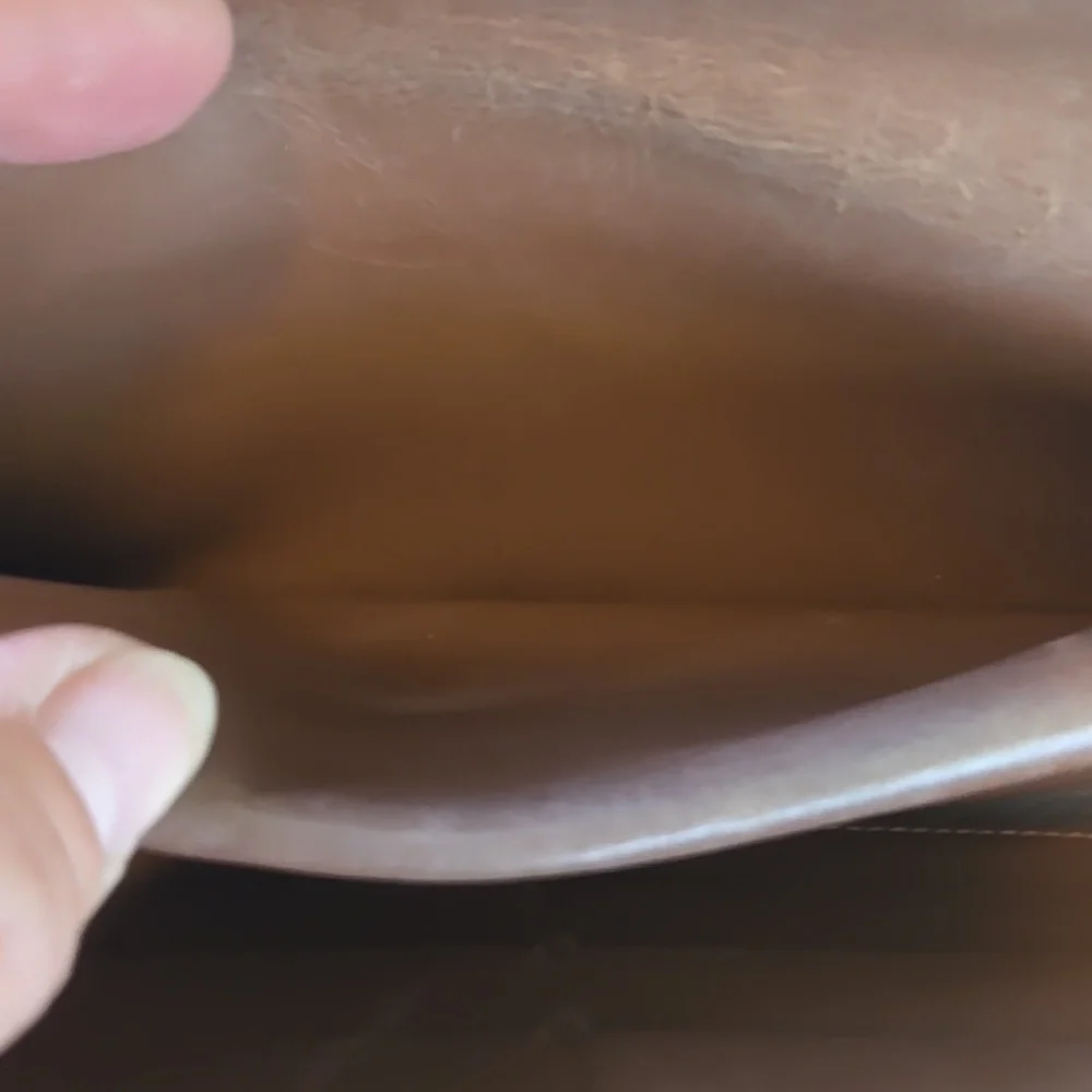 Louis Vuitton Bronze Metallic Monogram Chain Crossbody Wallet - Picture 5 of 8